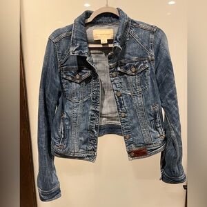 Anthropologie Pilcro and the Letterpress Blue Jean Jacket, size Medium